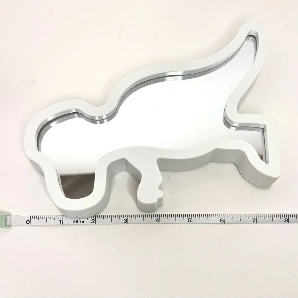 T-Rex Dinosaur Wall Mirror Kids Nursery Bedroom Playroom Decor 12